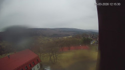 Panorama západ
