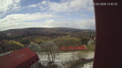 Panorama západ