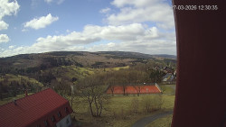 Panorama západ
