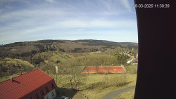 Panorama západ
