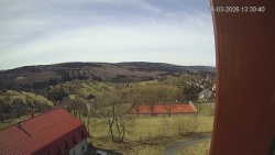 Panorama západ