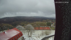 Panorama západ
