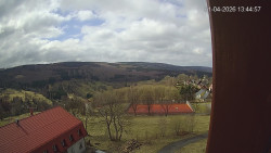 Panorama západ