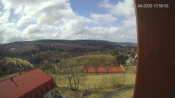 Panorama západ