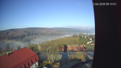 Panorama západ