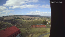 Panorama západ