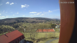Panorama západ