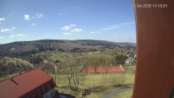 Panorama západ
