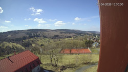 Panorama západ