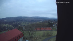 Panorama západ