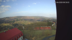 Panorama západ