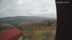 Panorama západ