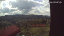 Panorama západ