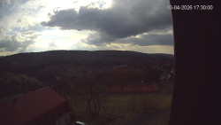 Panorama západ