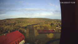 Panorama západ