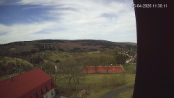 Panorama západ