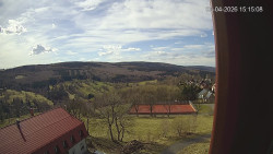 Panorama západ