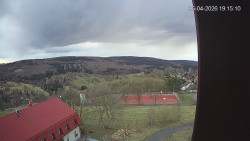 Panorama západ