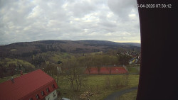 Panorama západ