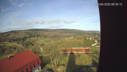 Panorama západ