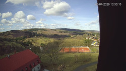 Panorama západ