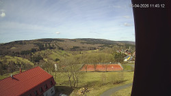 Panorama západ