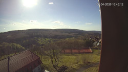 Panorama západ
