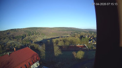 Panorama západ