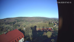 Panorama západ
