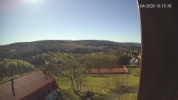 Panorama západ