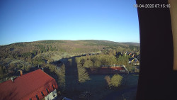 Panorama západ