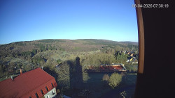 Panorama západ