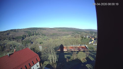 Panorama západ