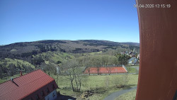 Panorama západ
