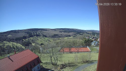 Panorama západ
