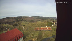 Panorama západ
