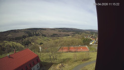 Panorama západ