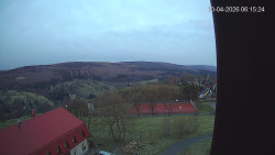 Panorama západ