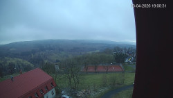 Panorama západ