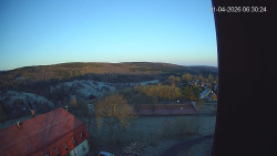 Panorama západ