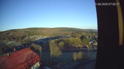Panorama západ
