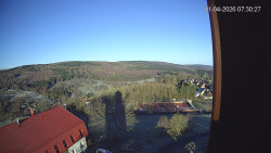 Panorama západ