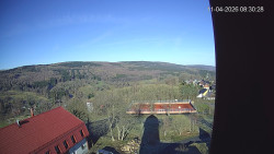 Panorama západ