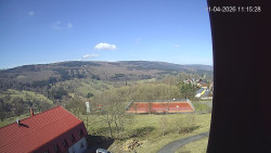 Panorama západ
