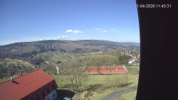Panorama západ
