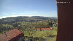 Panorama západ