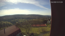 Panorama západ
