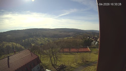 Panorama západ