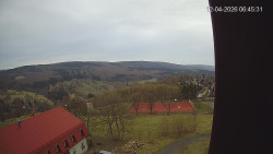 Panorama západ