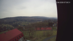 Panorama západ